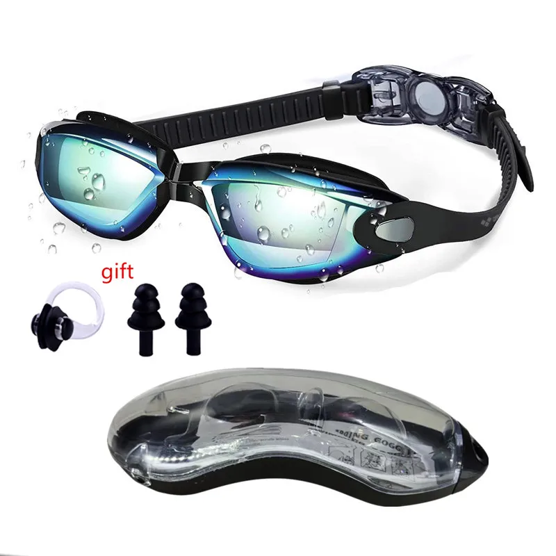 ARENA Kein Auslaufen, Anti-Beschlag, vollständiger Schutz, HD-Schwimmbrille, für Herren und Damen, verstellbare, auslaufsichere Schwimmbrille für Erwachsene 6