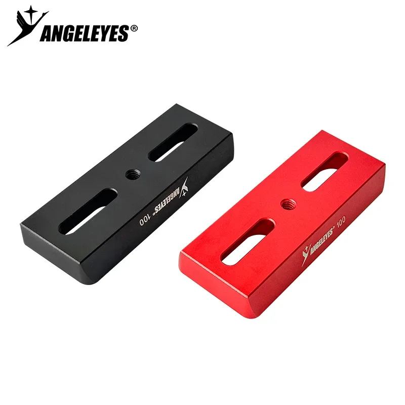 Angeleyes Dovetail Plate Metal Plate 100mm with Screws Guide Mirror Astronomical Telescope Accessories