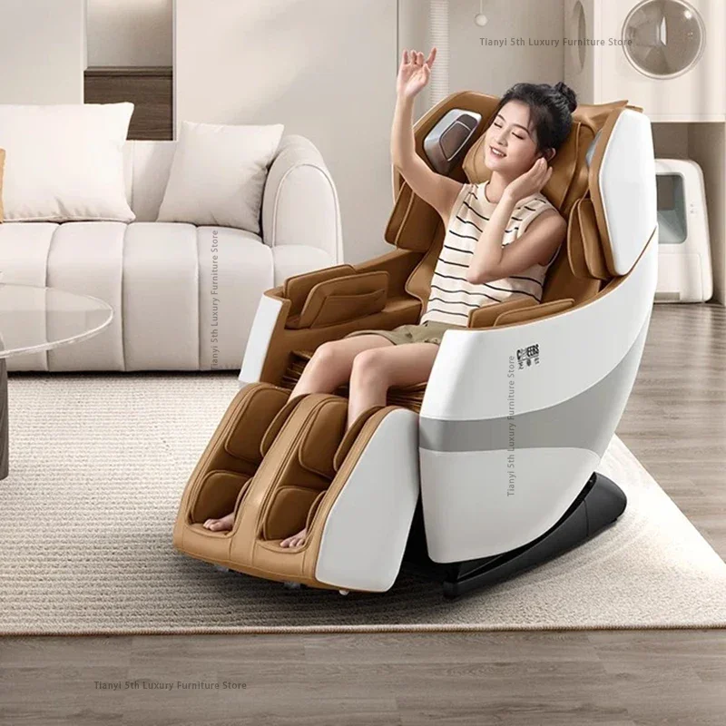 Camas de Masaje Inteligentes Modernas, Ergonómicas, Relajantes, Silla de Masaje Corporal Completa, Muebles Multifuncionales para Salón, Silla de Masaje FYTB
