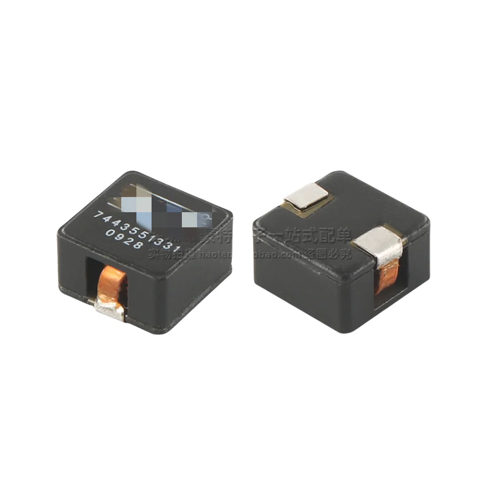 

14PCS/ 7443551331 imported patch integrated molding 33UH 5.5A high current flat copper wire power inductor