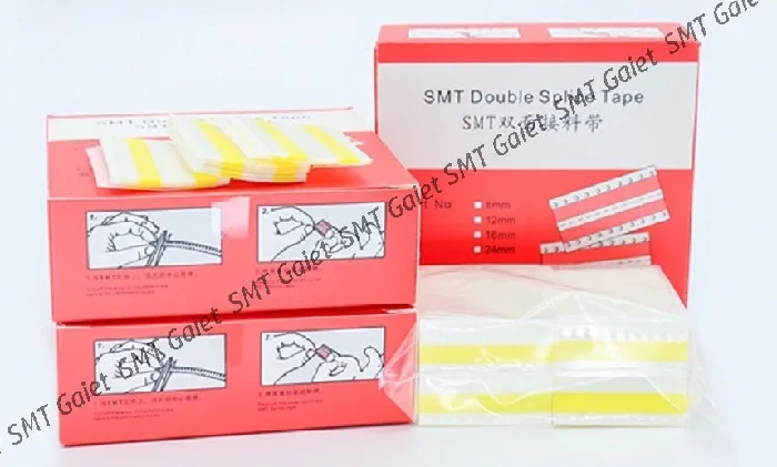 8mm,12mm,16mm,24mm 벨트용 정렬 가이드 SMT 단일 스플라이스 테이프 1000개/상자