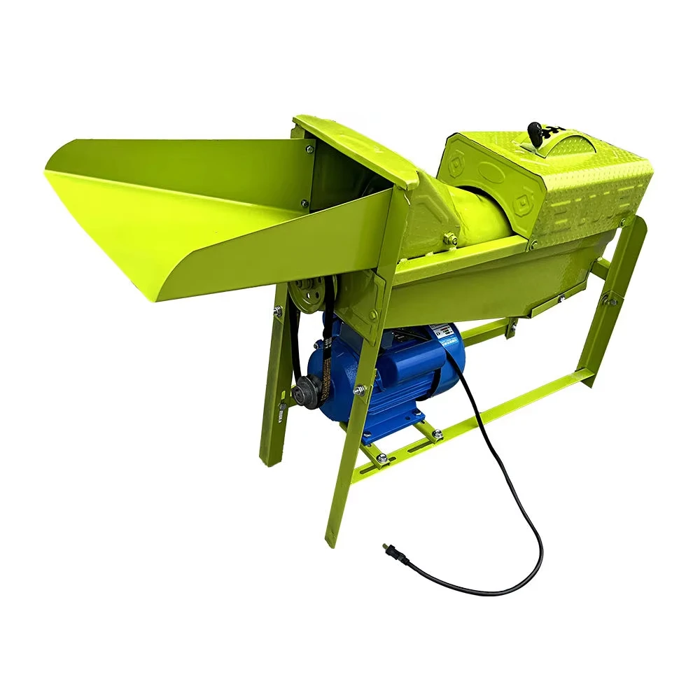 Electric Corn Thresher Threshing Machine Maize Shellers Corn Peel Machine Peeling Multi-function Sheller Grain Thresher Machine
