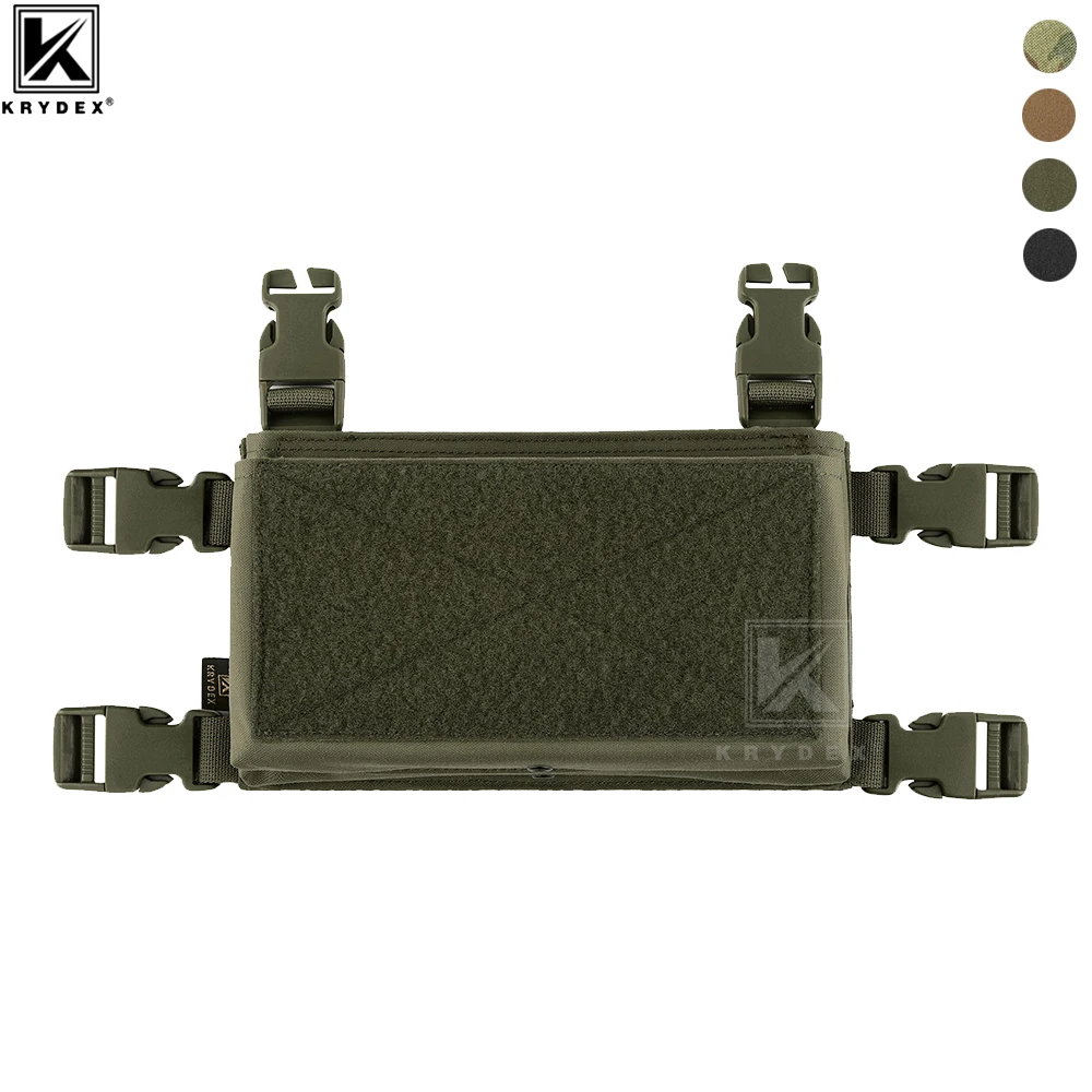 

KRYDEX 500D Tactical MK3 Micro Fight Chassis For MK3 MK4 Chest Rig Spiritus Style Front Panel JPC LV119 Plate Carrier Placard