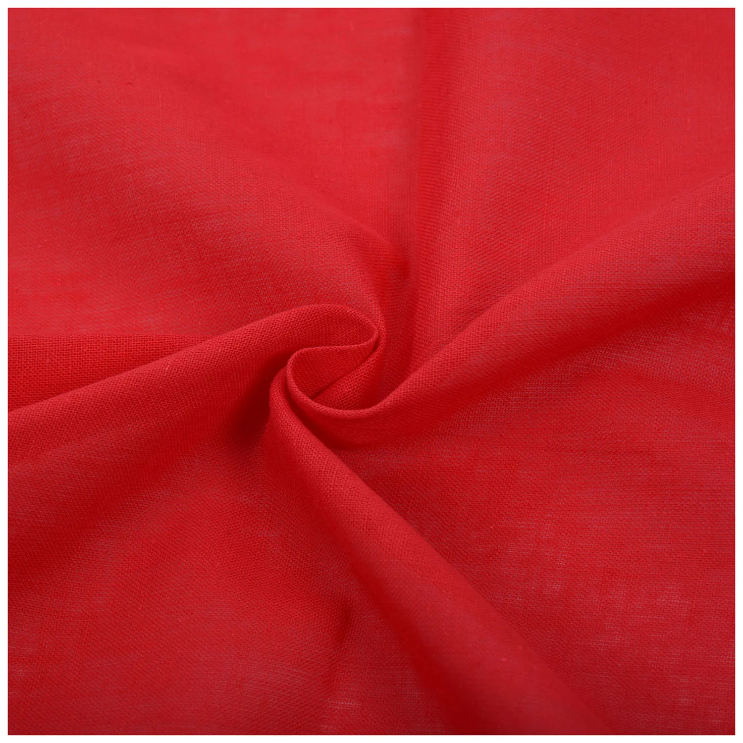 Fancy Plain Bandana 100% Cotton Head Neck Wrist Wrap Neckerchief Scarf 12 Color Colour:RedJAS