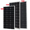 Solar panel 軽量ソーラーパネルモジュール,ポータブルパネル,アルミニウムフレーム,12v,24v,36vバッテリー,車,家庭,農場,ボート,rv,キャンプ,ヨット,100w,120w 150w 1