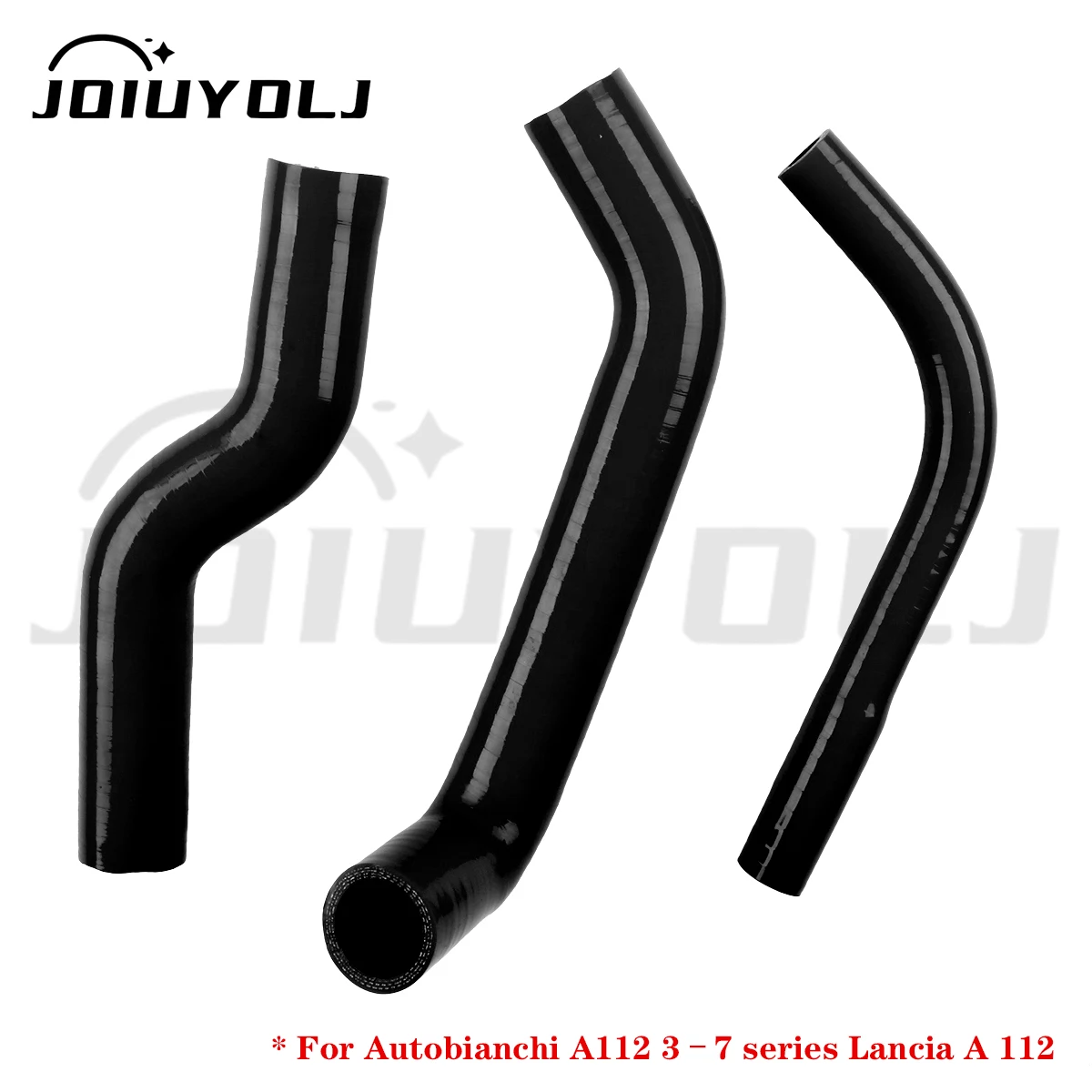 For Autobianchi A112 3-7 Series 900 1000 1050 Lancia A 112 S3 S4 S5 Silicone Radiator Coolant Hose Kit