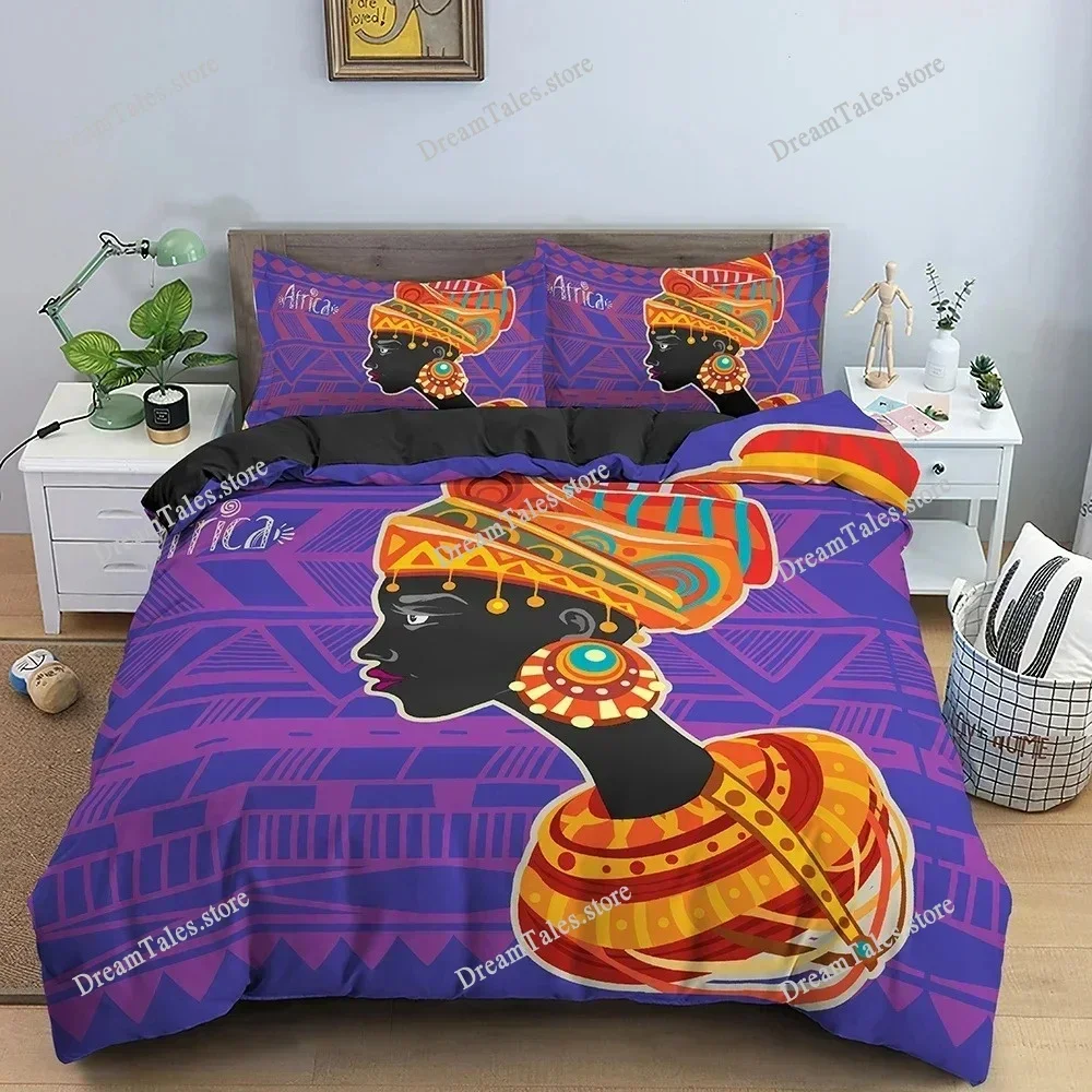 

Egyptian Print Duvet Cover Set,3D Ancient Egypt Tribe Decor Comforter Cover Set for Adult Women King Size Polyester Bedding Set7