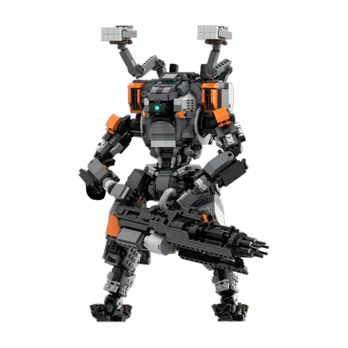 ヴァンガードクラスのビルディングブロック,エキスパートメカロボット,エキスパートブロック,子供のおもちゃ,moc Titan FS-1041 idea BT-7274