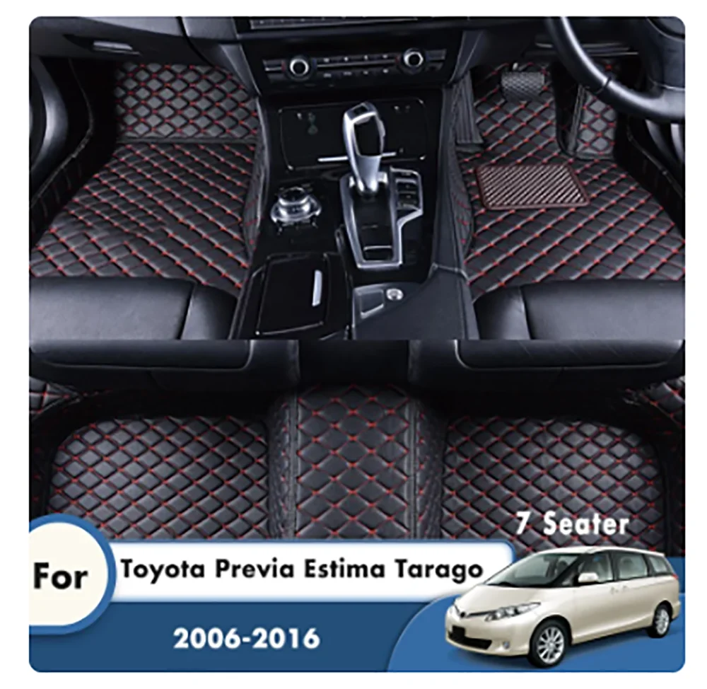 

Автомобильные коврики на 7 мест, коврики для Toyota Previa Estima Tarago 2016, 2015, 2014, 2013, 2012, 2011, 2010, 2009, 2008