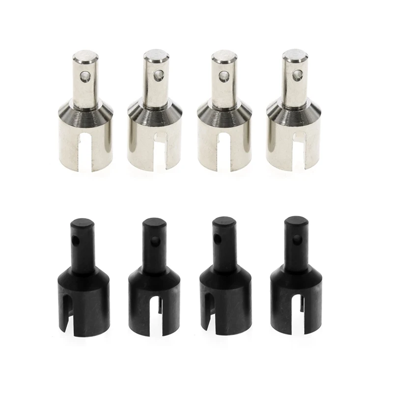 4Pcs Metal Steel Front And Rear Differential Output Cup 9583 For 1/8 Traxxas Sledge RC Car Upgrades Parts Accessories