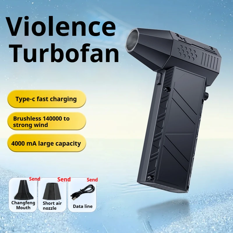 

Многофункциональный автомобильный спасательный инструмент 140000 об/мин — портативный турбовентилятор с питанием от USB — отлично подходит для очистки, вентиляции и выживания