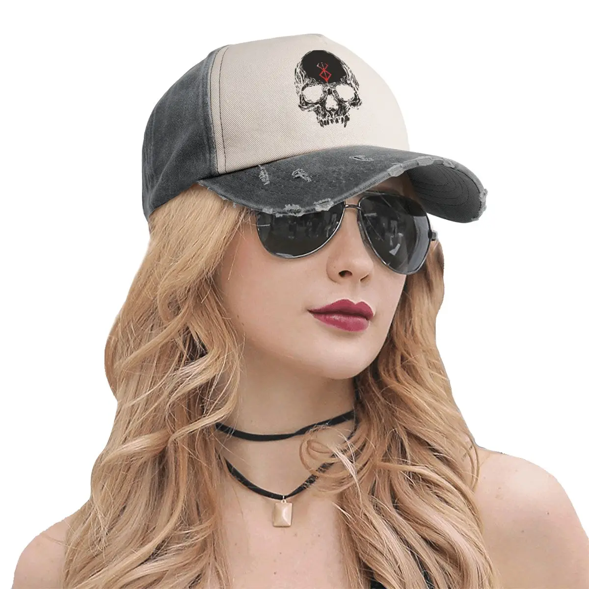 Summer Cap Sun Visor Knight Skull Hip Hop Caps Cowboy Hat Peaked Hats