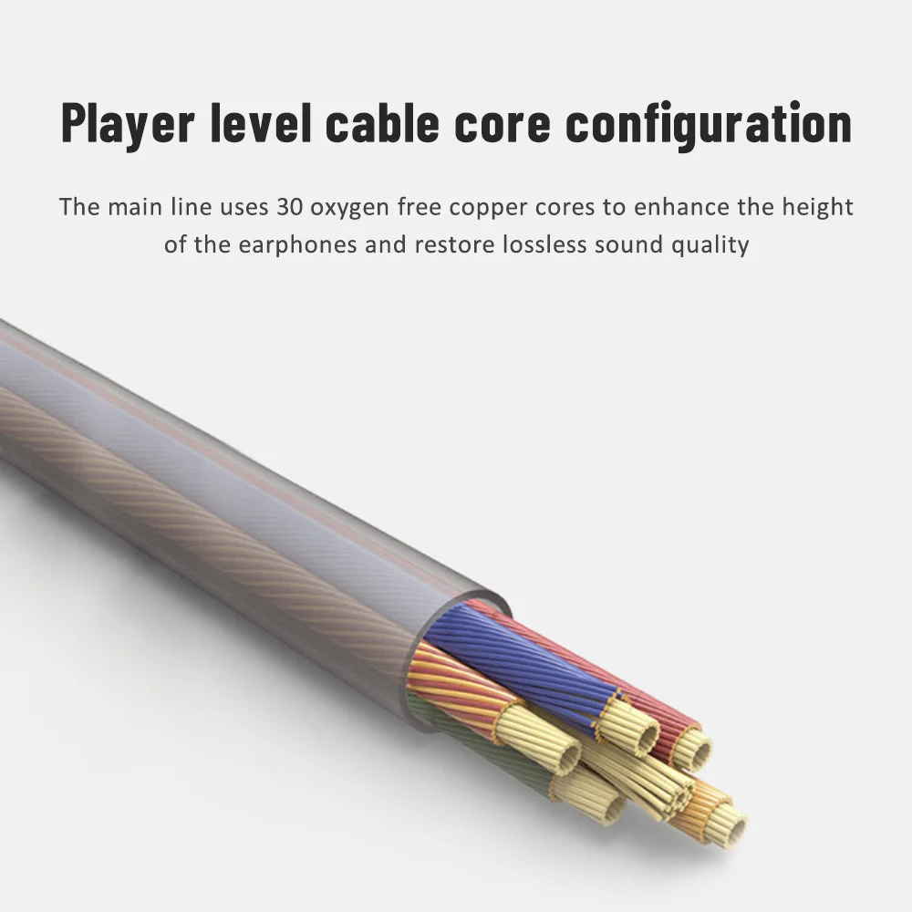 인이어 스테레오 이어버드 이어폰, 유선 나일론 직조 케이블 이어폰 헤드셋, 마이크 포함, 3.5mm