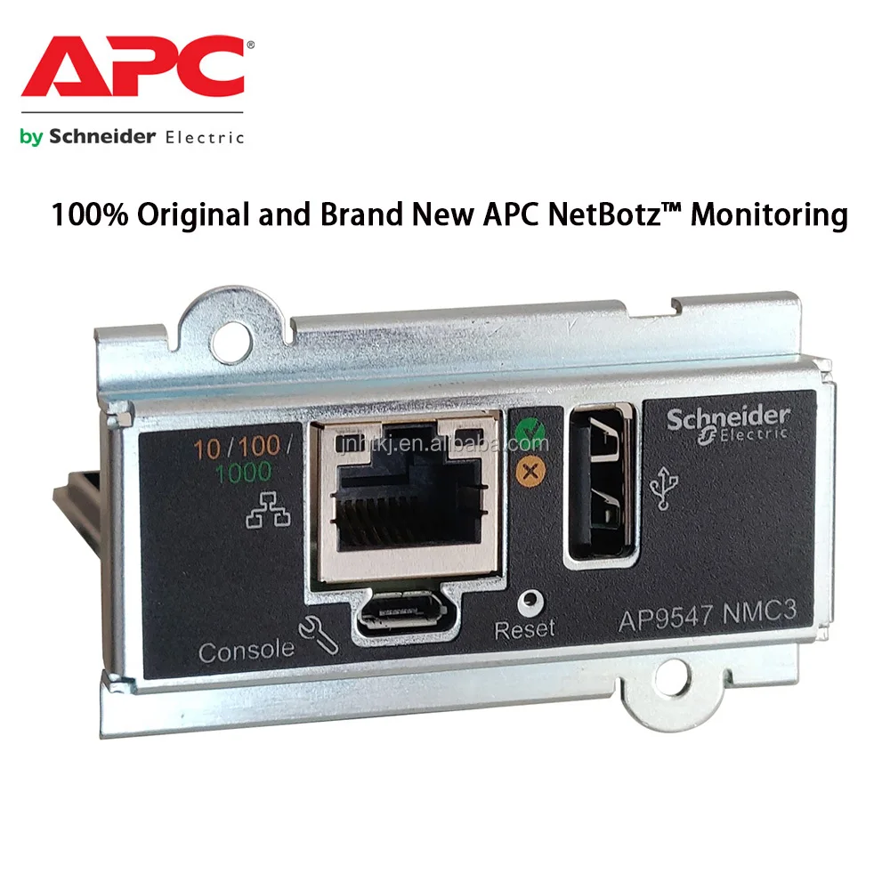 UPS Network Management Card for Easy UPS 3 Series 3-Phase Remotely Monitor and Managemanage the UPS