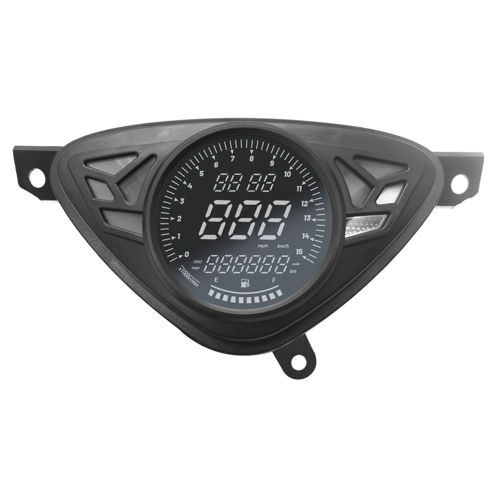 Motorcycle Speed Meter With Color LCD Temperature Oil Gauge Adjustable Odometer For Yamaha Mio