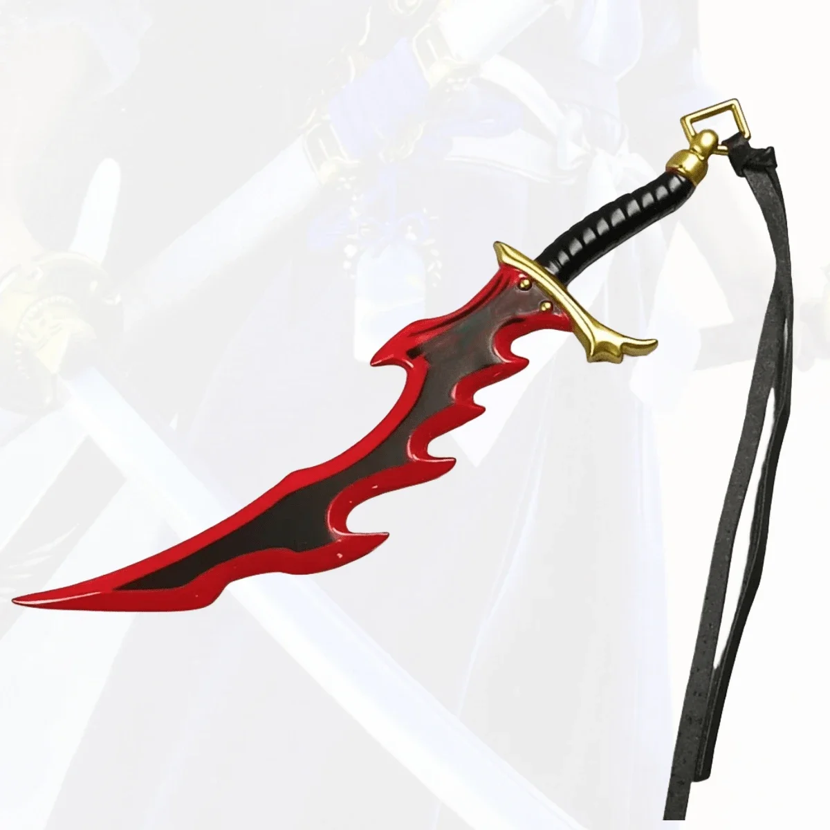 8.66 cala Solo Leveling Metalowa Katana Miecz Nóż Ninja Oryginalny Samurajski Szabla Japońska Katana Szabla Akcesoria do Cosplay Rekwizyt Zabawka