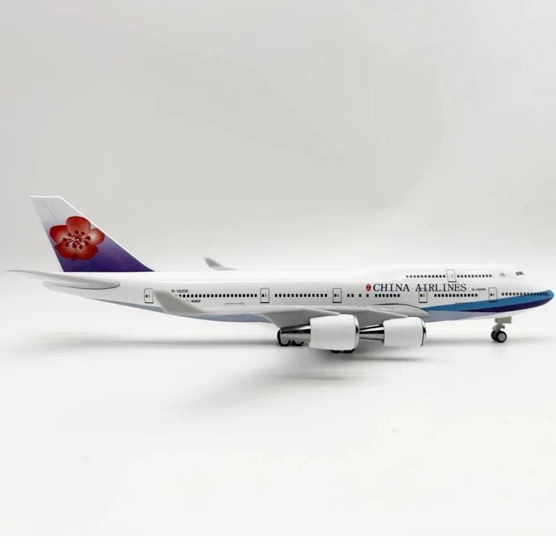30cm Aircraft Diecast 1/250 Scale Model B747 China Airways Resin Plane Model Kit Airplanes Decoration Home With Landing Gear