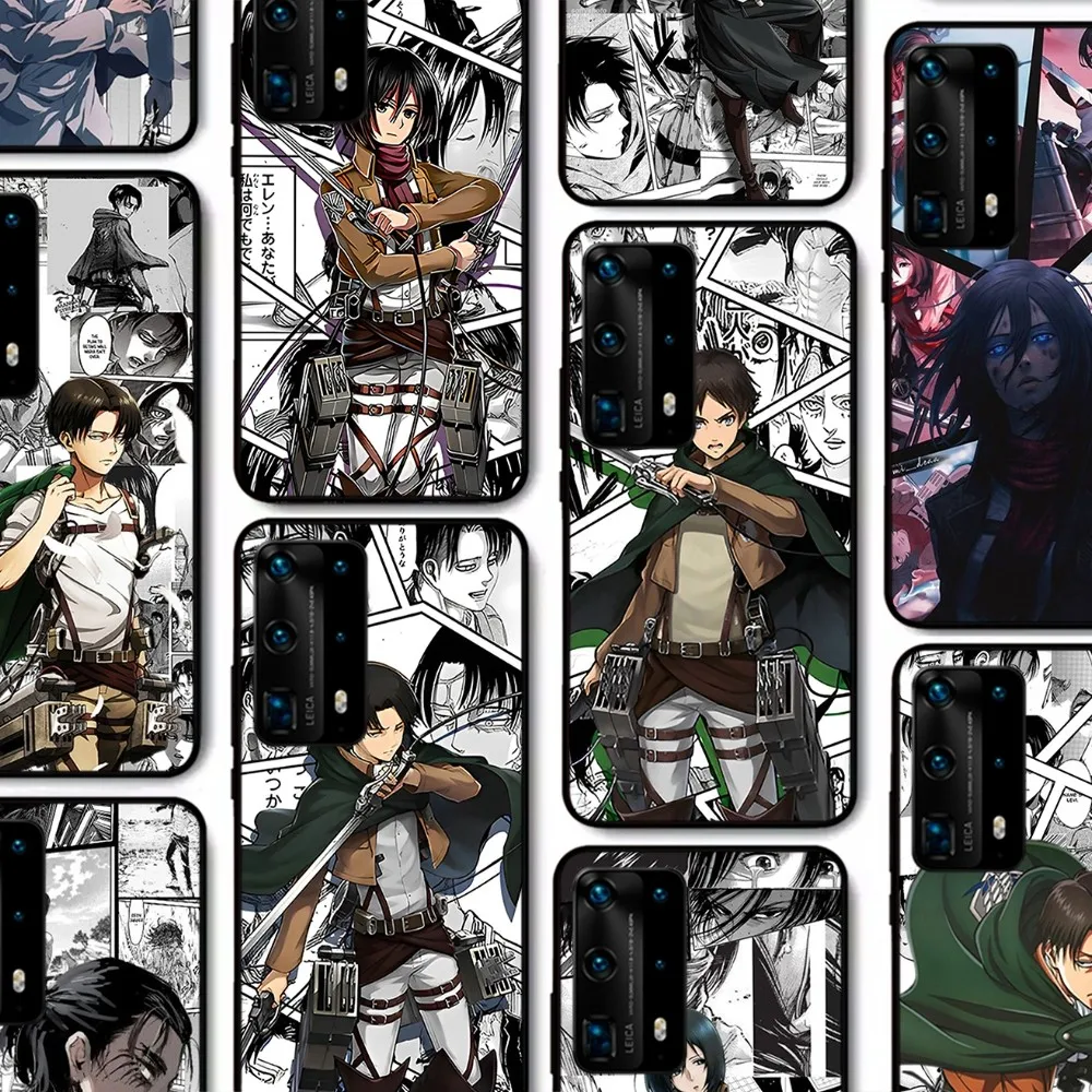 

Anime A-Attack ON T-TitanS Phone Case For Huawei P 8 9 10 20 30 40 50 Pro Lite Psmart Honor 10 Lite 70 Mate 20lite