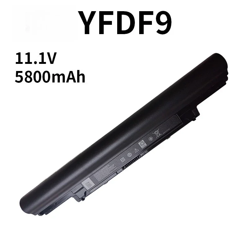 Rechargeable Laptop Battery YFDF9 For Dell Latitude E3340 E3350 V131 2nd Gen JR6XC 5800mAh 11.1V