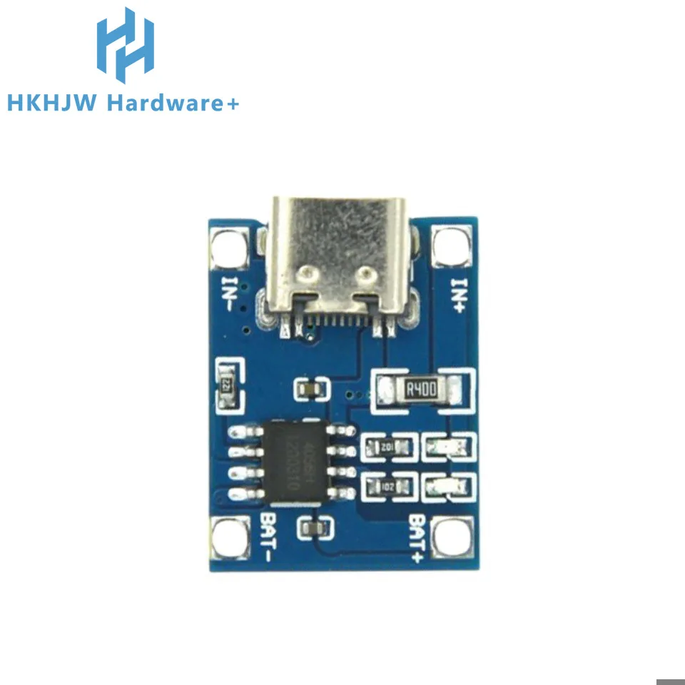 5V 1A Micro USB 18650 tipo-c batteria al litio scheda di ricarica modulo caricabatterie protezione doppia funzione TP4056 18650