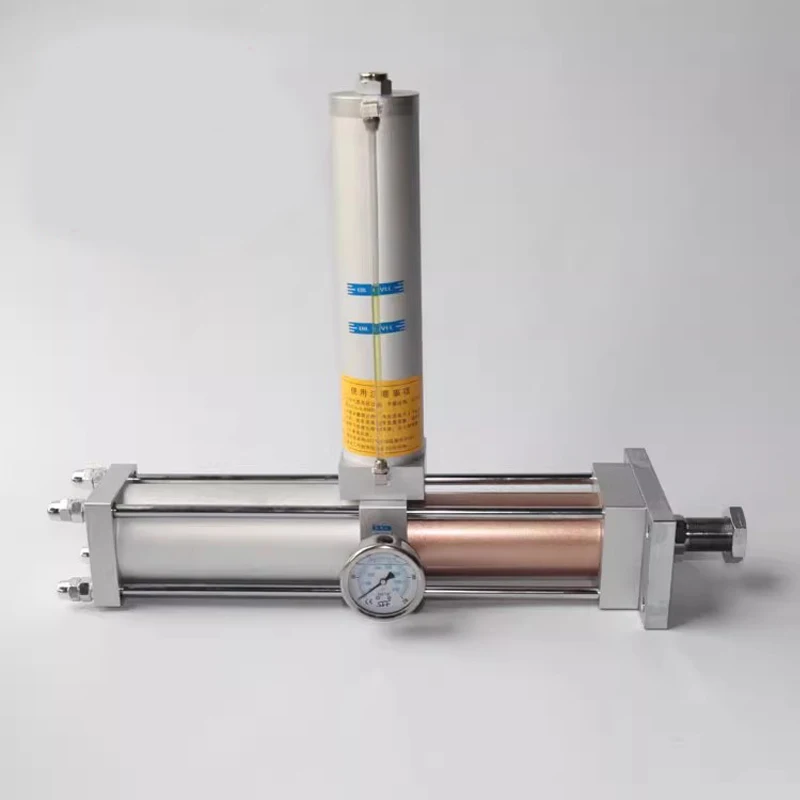 MPT Gas-liquid Booster Cylinder Pneumatic Booster Adjustable Itinerary Punch Press Pressurization 63/80/100-1/3/5/10T