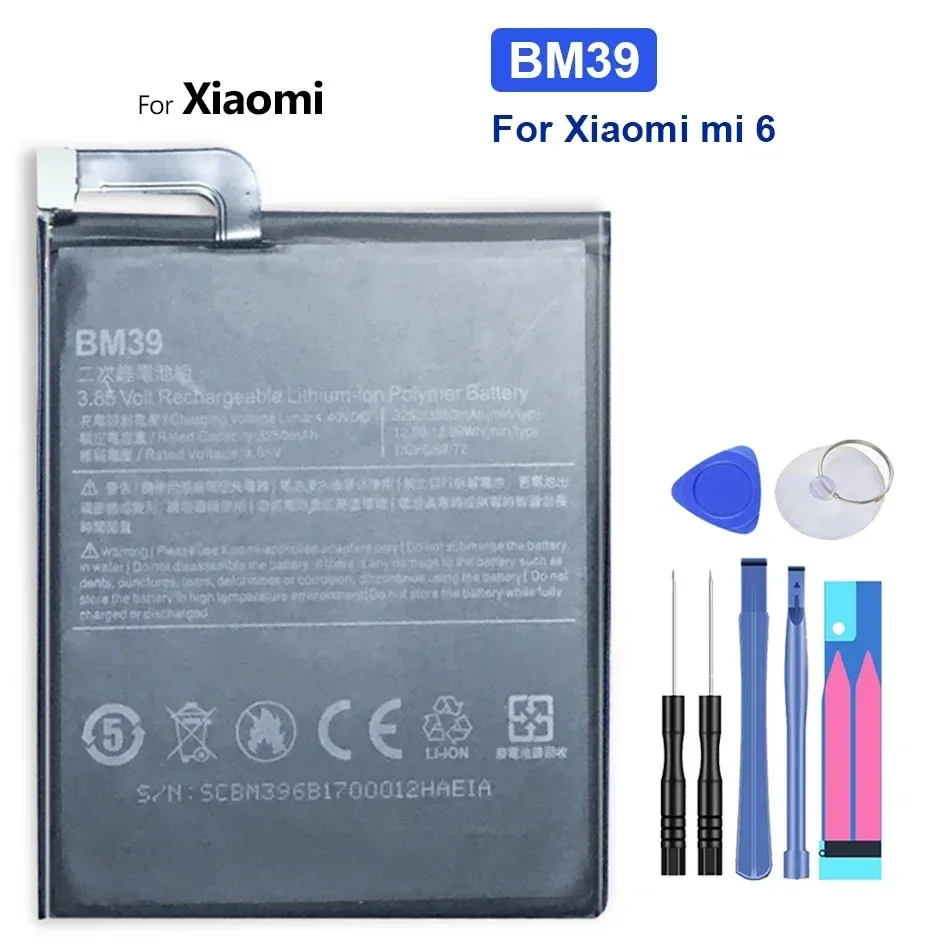 Batteria BM31, BM22, BM36, BM37, BM39, per Xiaomi Mi3, M3, Mi5, 5S, Mi5S, Mi6