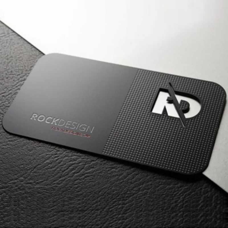 

Custom.Membership Card Making High-Grade Metal Card Holder Custom Frosted Relief Points Storage Card VIP Fitness Beauty Card