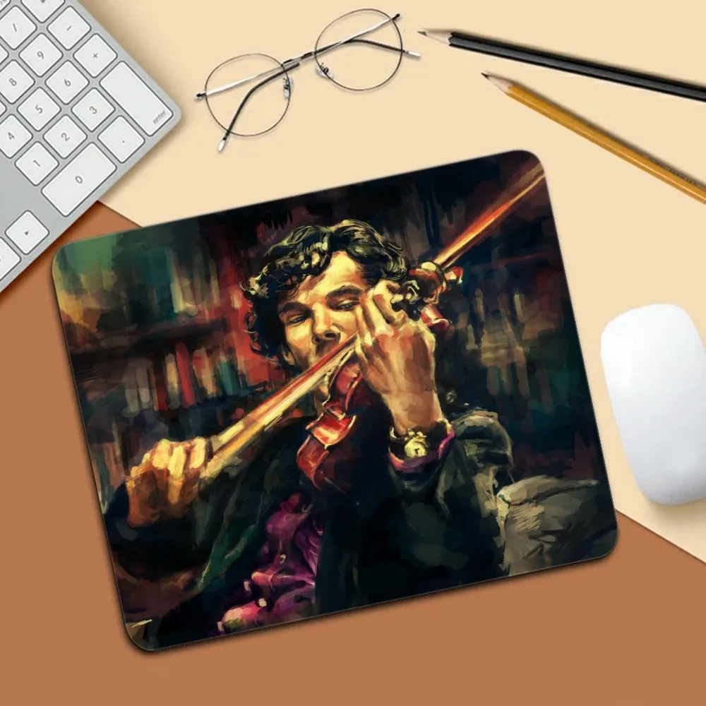 TV Show S-Sherlock Mousepad Mousepad Game Pc Accessories Overlock MouseMat Computer Desk Mat