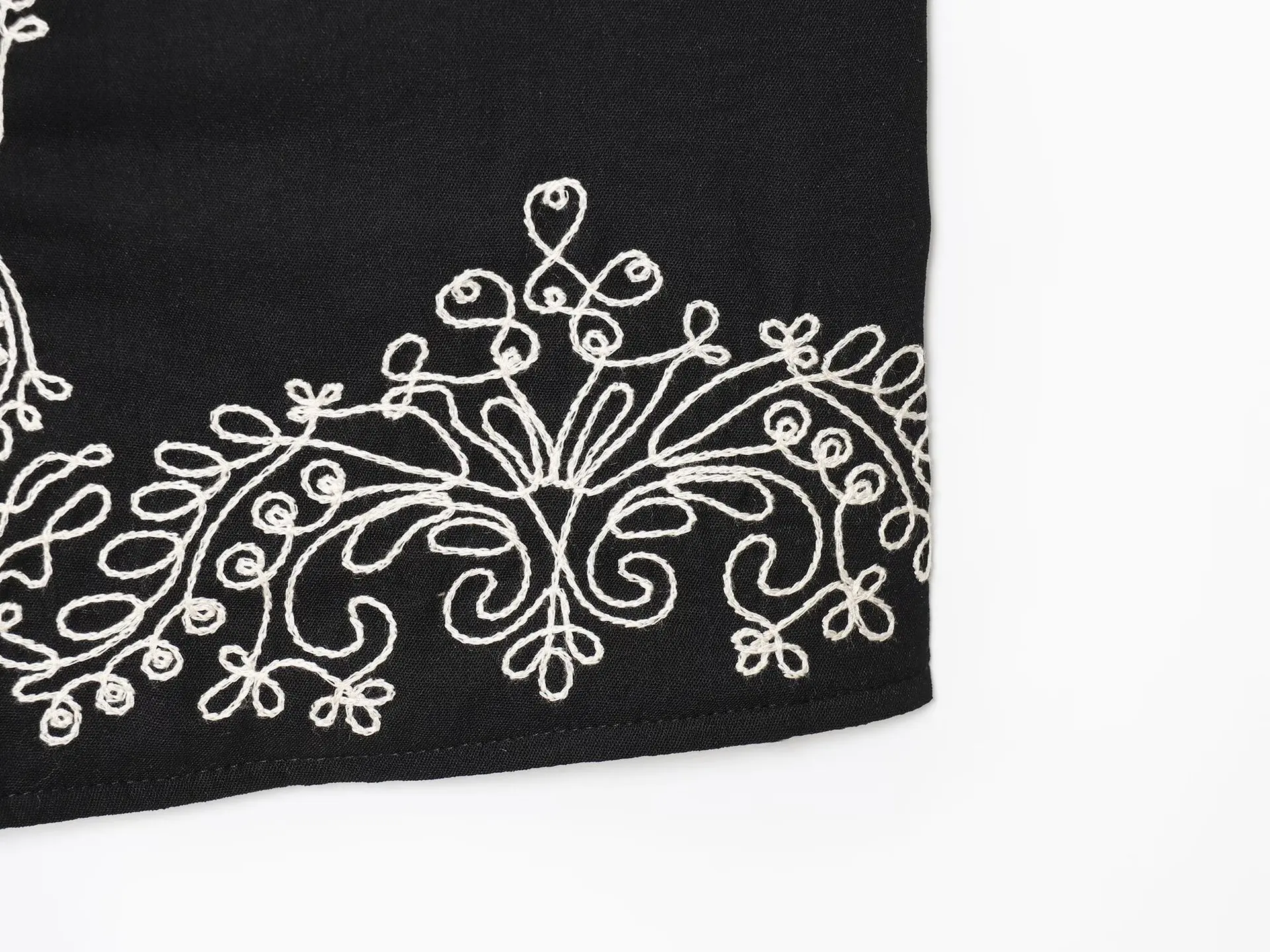 سترة نسائية مطرزة بالزهور سترة صيفية غير رسمية عتيقة Y2k سترة صدرية ملابس خارجية فضفاضة أنيقة للسيدات #5