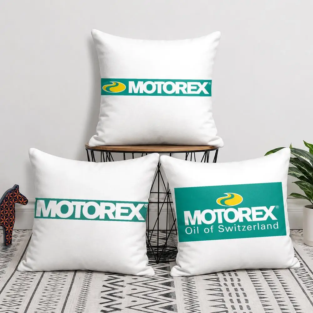 M-motorexs Oil Cushion Cover Soft Short Plush Double-Sided Printing Home Decor Machine Washable Pillow Case Gift
