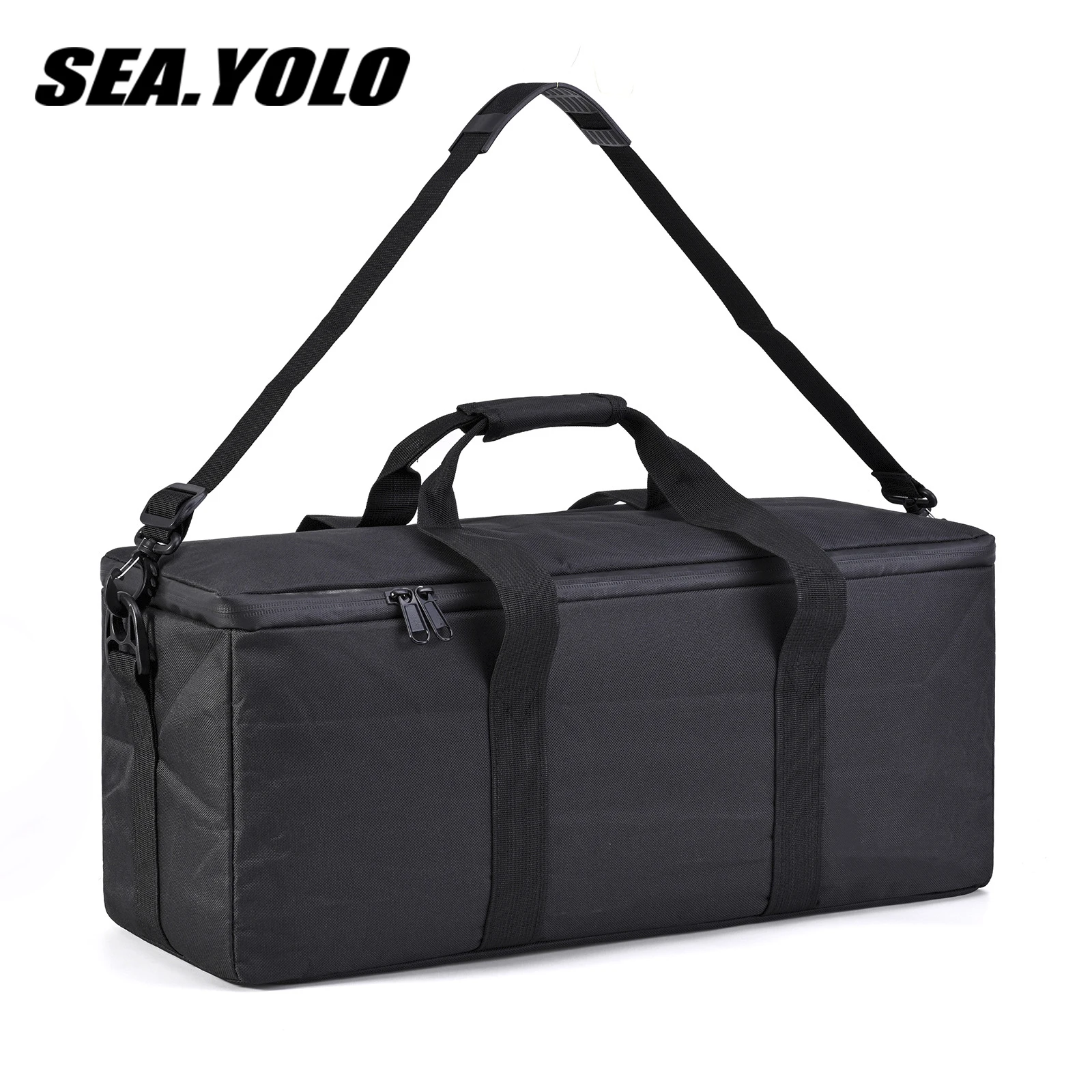 mar yolo bolsa de nylon para vara de pesca grande capacidade portatil ombro unico equipamentos ao ar livre acessorios 01