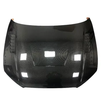 Suitable for audi A3 S3 RS3 hood bonnet scoop 2013-2019 Glass Style Real carbon fiber hood bonnet