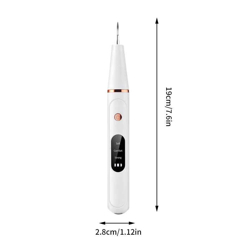 Removedor de tártaro dental ultrassônico elétrico ultra sônico removedor de cálculo dental remoção de placa raspador dental eliminador de tártaro