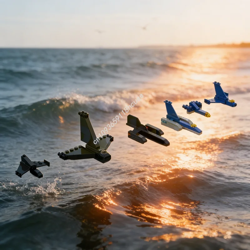 

Набор из 116 деталей: космический микромодельный конструктор MOC «Космический шаттл», развивающая игрушка, идеальный подарок на Рождество