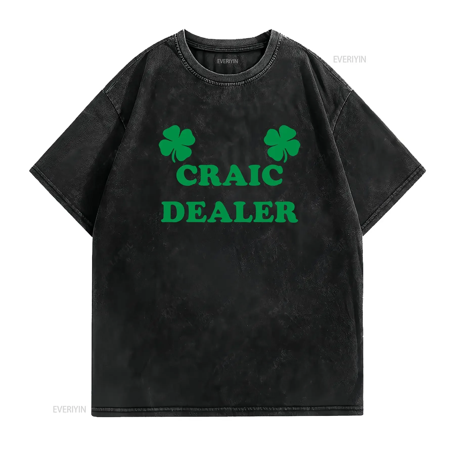 Craic dealer mens T Shirt unisex funny joke novelty slogan comedy fashion design irish Ireland St Patricks day top cool