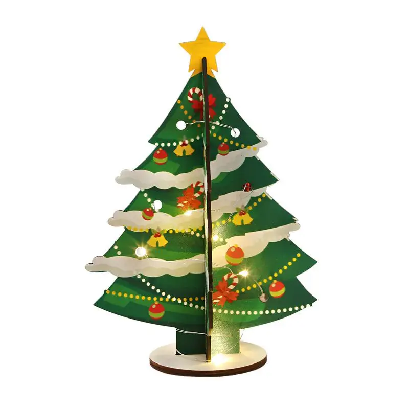 Christmas Tree Wooden Signs Wooden Christmas Tree Tabletop Ornaments Sanding Christmas Tree Wood Sign Tabletop Decoration For