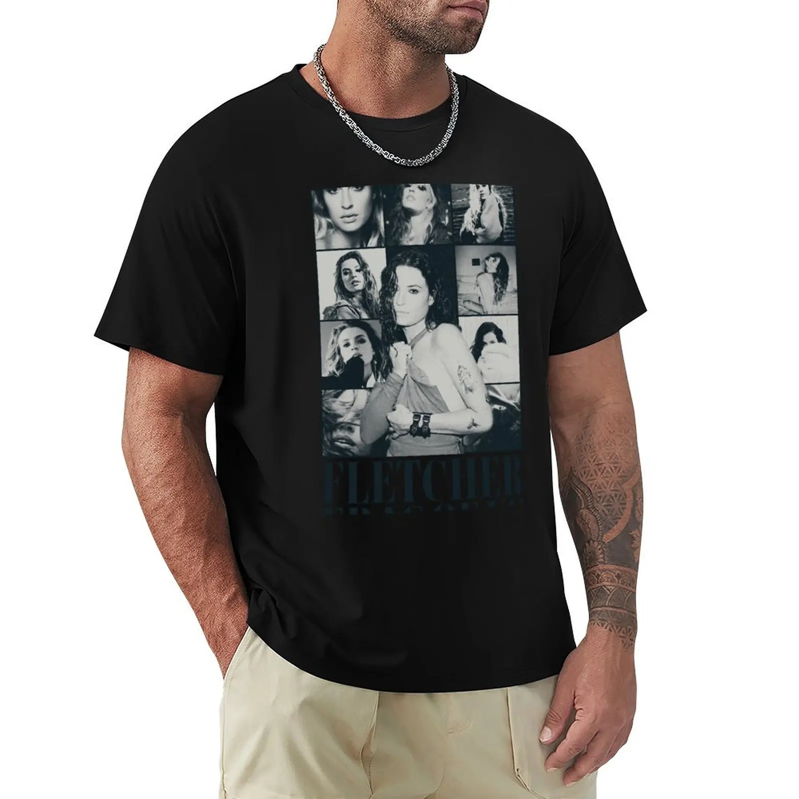 Fletcher Eras of Us T-Shirt Casual Basic Street Style T-Shirt