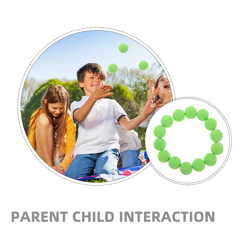 Balles de jeu en mousse souple Eva, 100 pièces, Mini balles en éponge pour jeu de tir cible, activité sportive Interactive, cadeau de fête d'anniversaire