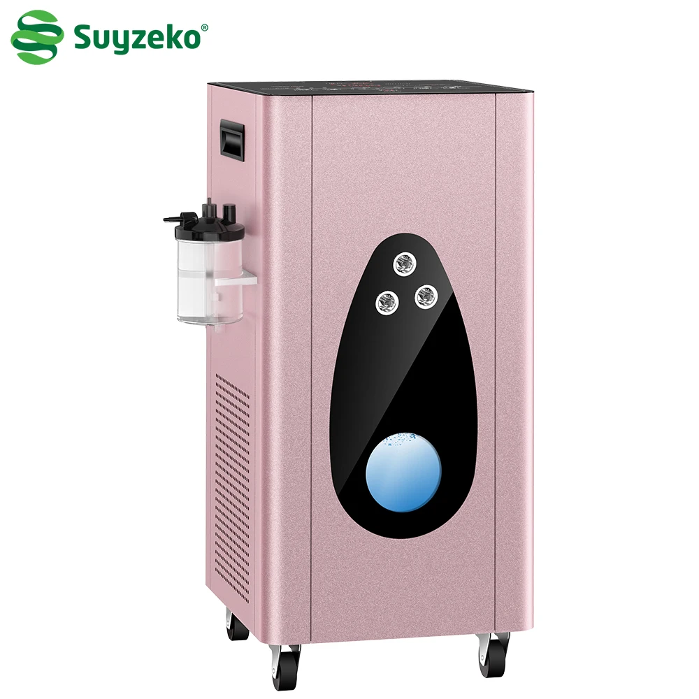 uyzeko 3600ML Hydrogen Inhalation Machine Large Flow H2 Inhaler Therapy Hydrogen Generator Water Purifier SPA Beauty Home Care