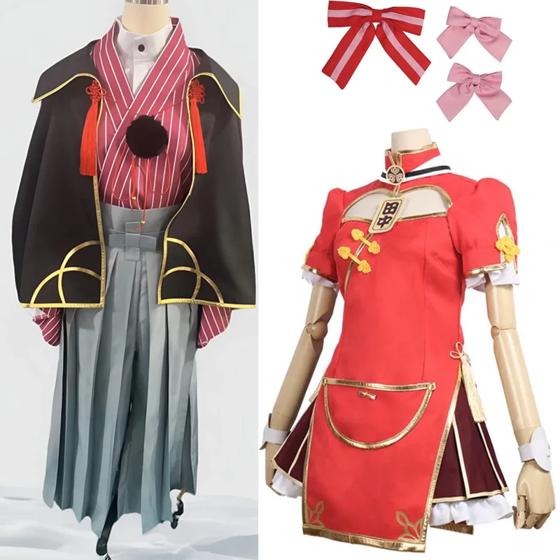 

NIJISANJI Fushimi Gaku HimeTanaka Косплей Костюм Карнавал Хэллоуин Комикс Анимация Одежда для вечеринок на заказ