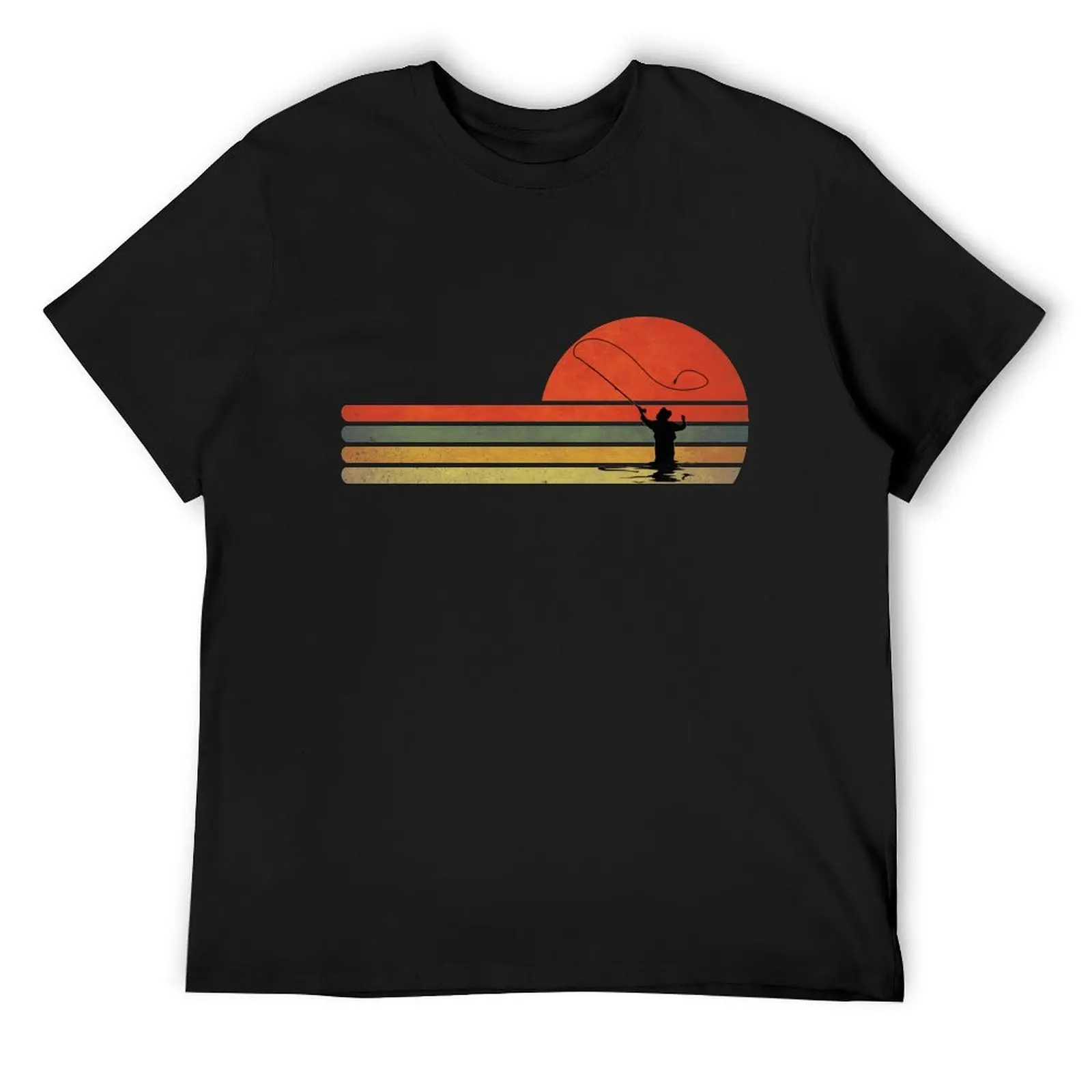 

retro vintage fly fishing,gift for fly fishing lovers T-Shirt luxury designer boys whites t shirt for men