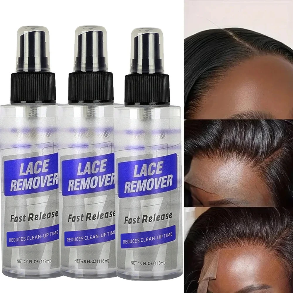 118ml Wig Glue Remover Spray - Free from Harmful Additives, Making It Suitable for Removing Wig Pieces And Lace Front Wigs