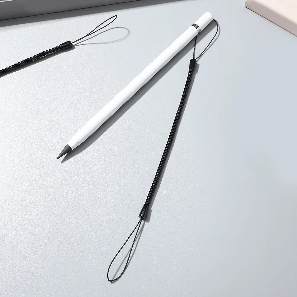 

10Pcs Elastic Pen Strap Anti-Lost Lanyard Retractable Tablet Pen Holder Plastic Tether Stylus Cord for Drawing Writing