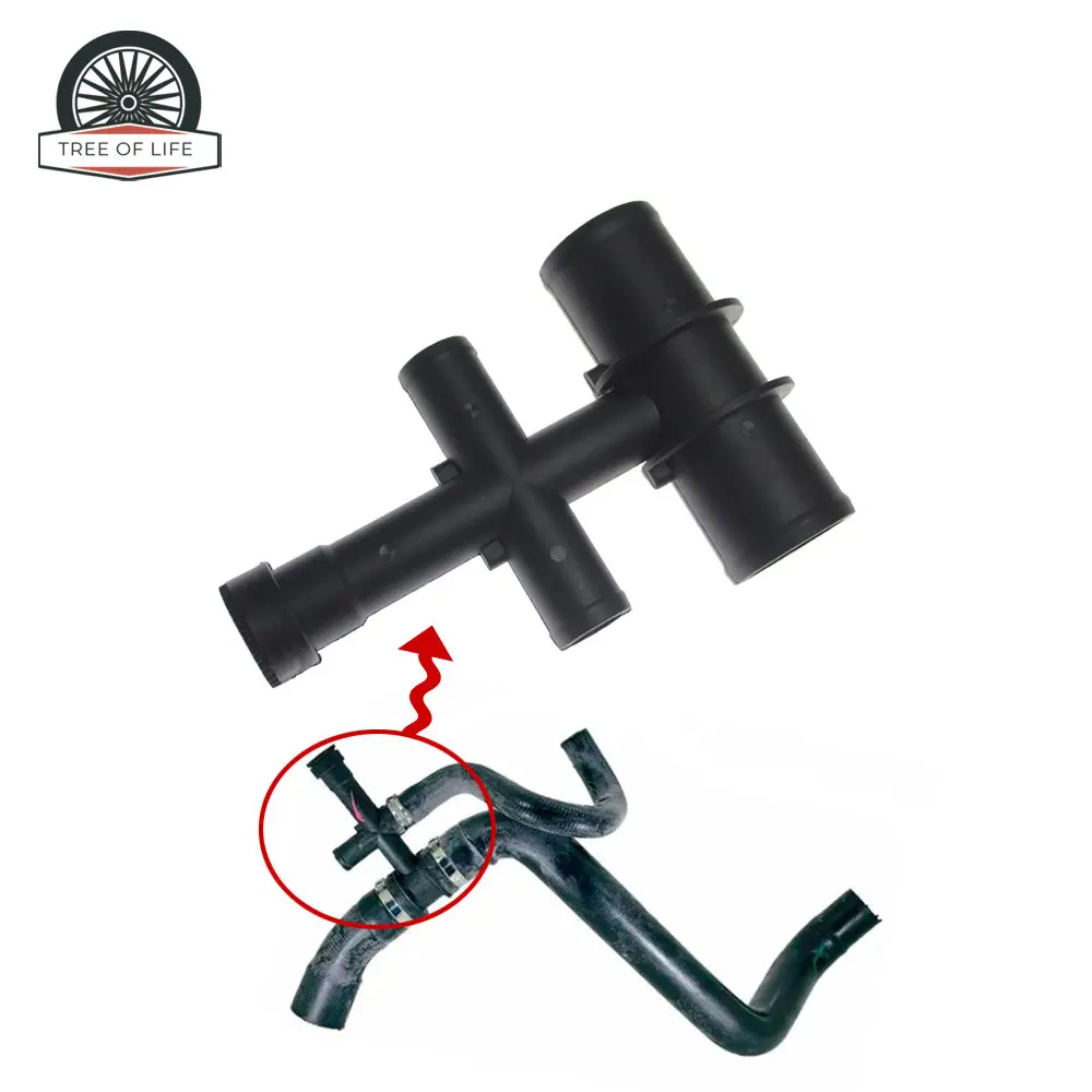 51770824 para Fiat Palio Weekend SIENA FASE 3 1,8 8v 2007 2008 2009 2010 + conector de brida de tubo de refrigerante de motor Dualogic