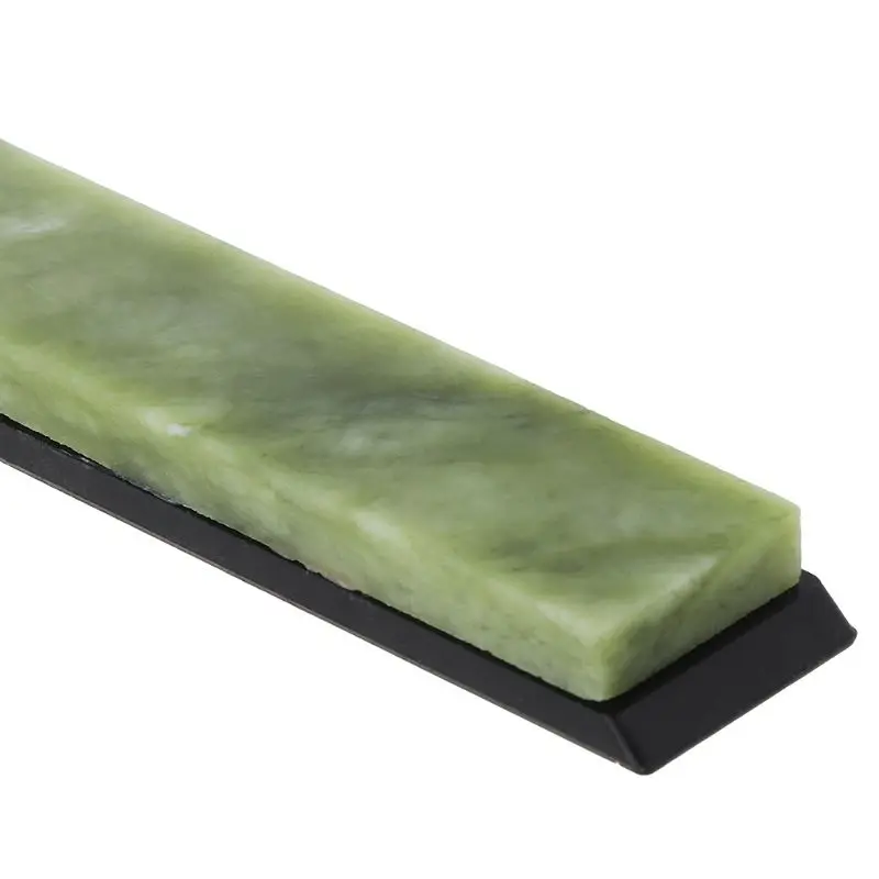 10000 Grit Natural Green Sharpening Stone Whetstone Fine Grinder Polishing Shaved Bar Kitchen Knife Sharpener Tool