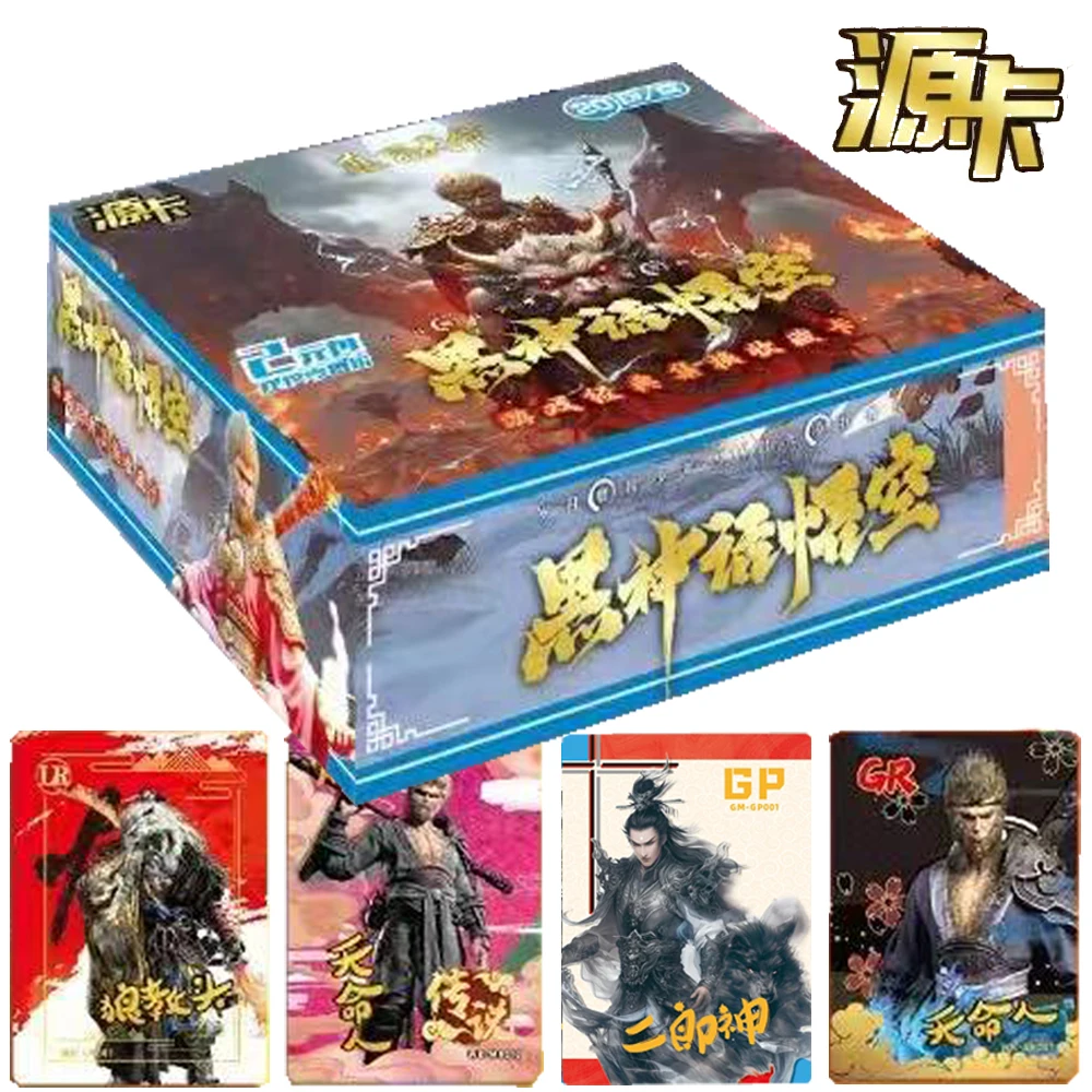 

Original Black Myth Wukong Card For Children Popular Action Game Characters Monkey Sun Limited Game Collection Card Kids Gifts