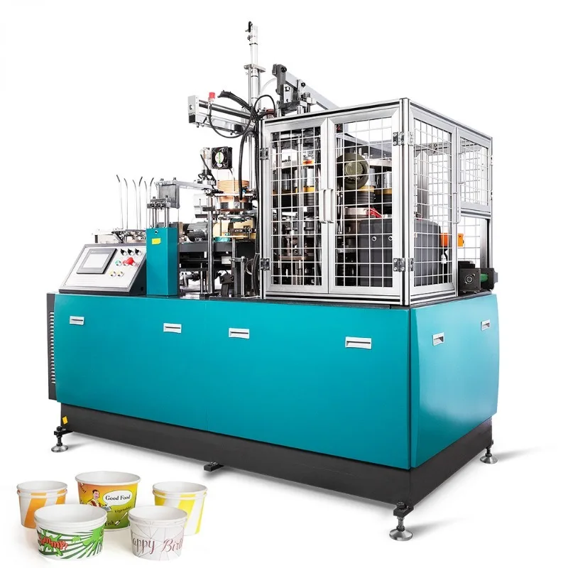 High Speed Paper Bowl Production Disposable Paper Bowl Machine Paper Bowl Shaping Machine Kraft Paper Cup Bowl Machine