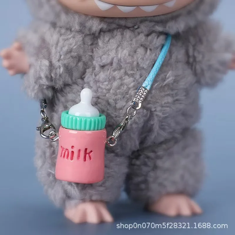 دمية صغيرة زجاجة ماء دمية كوب ماء نموذج الزي الملحقات ل Labubu V1 V2Idol دمية اكسسوارات مصغرة الديكور #6