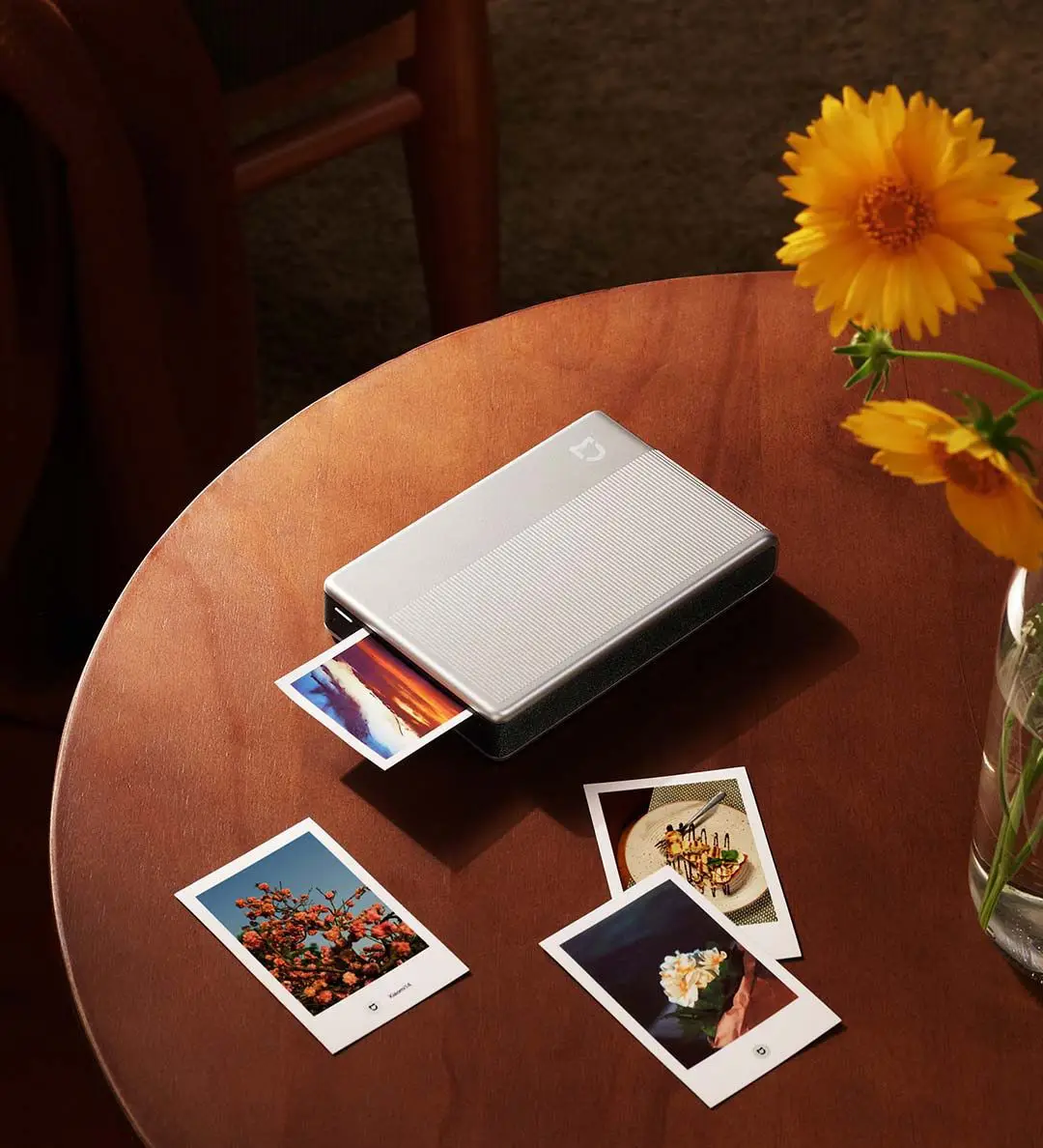 طابعة صور الجيب Xiaomi Mijia الجديدة 1S Smart Mini Pocket سماعة لاسلكية تعمل بالبلوتوث طباعة حرارية AR Video ZINK تعمل مع تطبيق Mi Home