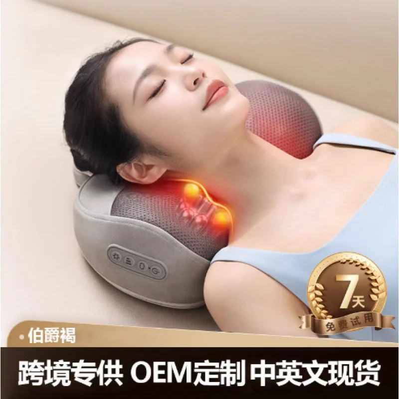 وسادة جديدة أداة ضغط ساخن الخصر الظهر العجن عنق الرحم الكتف الرقبة تدليك بيل #5